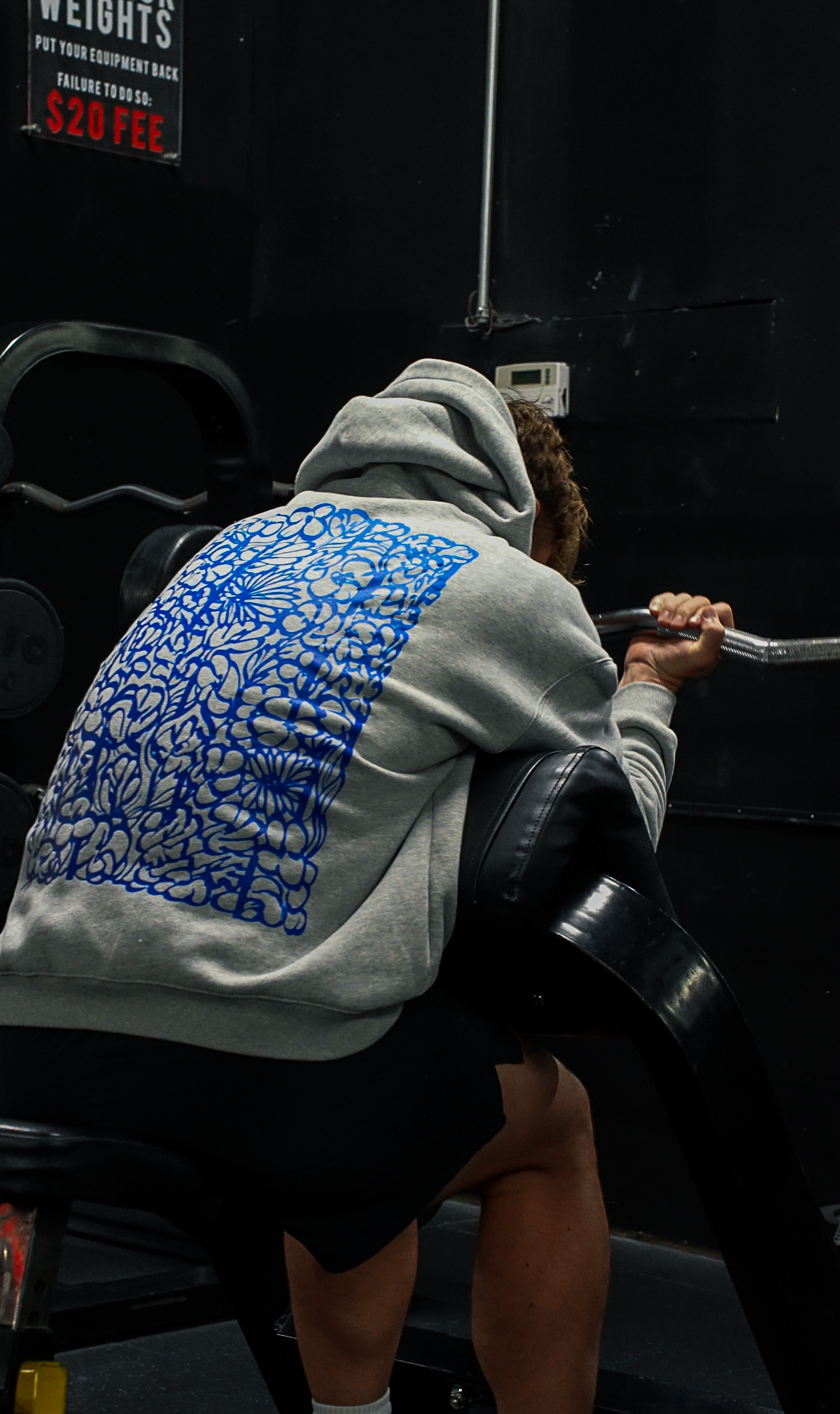 Heather Grey Aphrodite Oversize Fleeced Hoodie